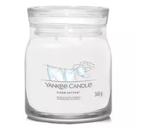 Yankee Candle Clean Cotton wax candle Cylinder Cotton blossom Lemon White flower White 1 pc(s)