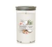 Yankee Candle Coconut Beach Signature Medium Pillar Candle White 14.25oz