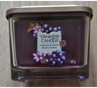 Yankee Candle Elevation GRAPEVINE & SAFFRON 347g 3 Wick Scented Candle Rare