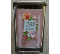 Yankee Candle Elevation ROSE HIBISCUS, 552g 2-Wick Scented Candle Rare