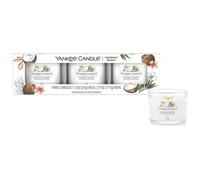 Yankee Candle Filled Votive Coconut Beach 3x37 g
