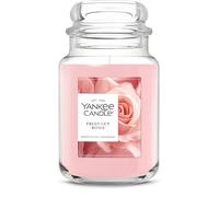 Yankee Candle Fresh Cut Roses Scented Candle, 22oz Large Jar with up to 150 Hour Burn Time, Giftable
