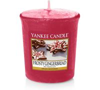 Yankee Candle Frosty Gingerbread Votive - 45g Sampler, 15h Burn Time, Code 1595564E