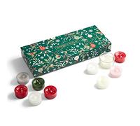 Yankee Candle Gift Set | 10 Scented Tea Lights & 1 Tea Light Holder | Countdown to Christmas Collection