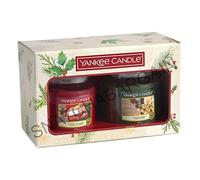 Yankee Candle Gift Set | 2 Medium Jar Christmas Scented Candles | Singing Carols and Unwrap The Magic Fragrances | Magical Christmas Morning Collection (1668503)