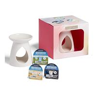 Yankee Candle Gift Set | 3 Scented Wax Melts, 1 Melt Warmer & 1 Unscented Tea Light in Gift Box | Art in The Park Collection
