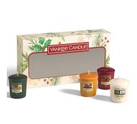 Yankee Candle Gift Set | 4 Christmas Scented Votive Candles | Magical Christmas Morning Collection