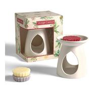 Yankee Candle Gift Set | 3 Scented Wax Melts, 1 Melt Warmer and 1 Christmas Scented Tea Light Candle | Magical Christmas Morning Collection