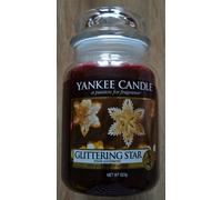 Yankee Candle GLITTERING STAR, 623g Rare