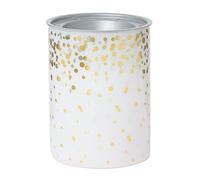 Yankee Candle HOLIDAY PARTY MW fragrance lamp, glass, gold / silver, 10 x 10 x 15 cm, silver lid