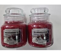 Yankee Candle Home Inspiration Cherry Vanilla 104g Small Jar Pack Of 2
