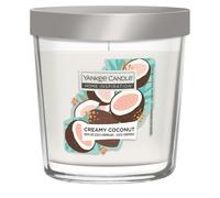Yankee Candle Home Inspiration Everyday 200g Tumbler - Creamy Coconut Glass Jar, 1752080E