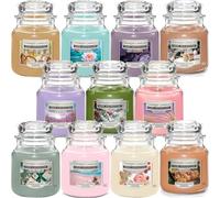 Yankee Candle Home Inspiration Medium Jar Candles, Lucky Dip Assorted Scents, 340g, Pack of 3