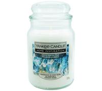 Yankee Candle Home Inspiration Snow Dusted Pine Scented Candle, 538g