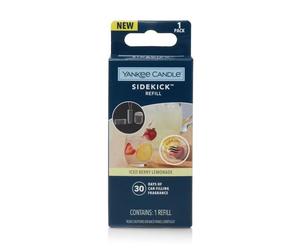 Yankee Candle Iced Berry Lemonade Fragranced Car Sidekick Refill for Visor Clip, Vent Clip, or Pendant