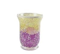 Yankee Candle Lantern, Gold/Purple Transparent, Jar Holder