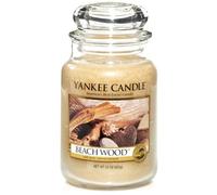 Yankee Candle Large Jar Candle, Beach Wood