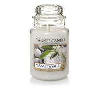 Yankee Candle Large Jar Candle, Sea Salt and Sage