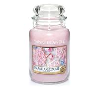 Yankee Candle Scented Candle | Snowflake Cookie Large Jar Candle | Long Burning Candles: up to 150 Hours | Perfect Gifts for Women