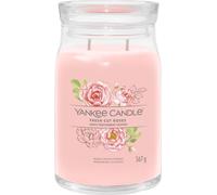Yankee Candle Signature Scented Candle | Fresh Cut Roses Large Jar Candle with Double Wicks | Soy Wax Blend Long Burning Candle | Perfect Gifts for Women