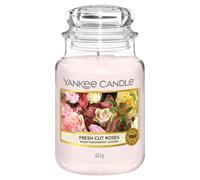 YANKEE CANDLE Large Jar Scented Candle Fresh Cut Roses Up to 150 Hours Burn Time