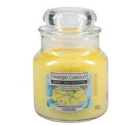 Yankee Candle Lemon-Lime Popsicle | Bright and Sunny Lemon with Hint of Lime and Mint | Zesty Summer Refresher Fragrance | Small Jar | 104g | Up to 30 Hours Burn Time