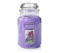 Yankee Candle Lilac Blossoms Scented Classic 22oz Large Jar Single Wick Candle Over 110 Hours of Burn Time Perfect for Gifting Gatherings and Seas