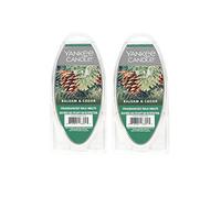 Yankee Candle Lot of 2 Balsam & Cedar Fragranced Wax Melts