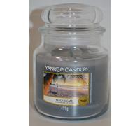Yankee Candle MEDIUM JAR, BEACH ESCAPE, 411g, New
