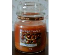 Yankee Candle Medium Jar, GOLDEN CHESTNUT, 411g, Rare