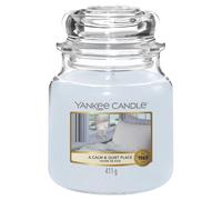 Yankee Candle Medium Jar Scented Candle in a Calm and Quiet Place, Up to 75 Hour