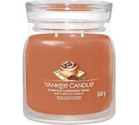 Yankee Candle, Medium Signature Pumpkin Cinnamon Swirl Jar