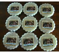 Yankee Candle MELTS, EBONY & OAK, Mixed Lot of 9, Rare