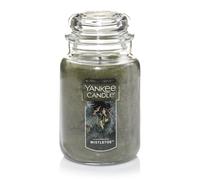 Yankee Candle Mistletoe Scented Classic 22oz Large Jar Single Wick Candle Over 110 Hours of Burn Time Holiday Gifts for All