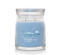 Yankee Candle Ocean Air Scented Signature 13oz Medium Jar 2-Wick Candle Over 35 Hours of Burn Time