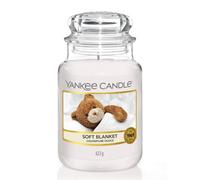 Yankee Candle Original Large Jar Scented Candle Soft Blanket, 623G