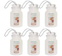 Yankee Candle Paper Car Jar Coconut Beach (Pack of 6)