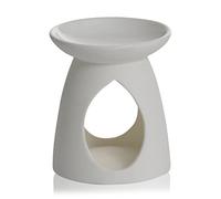 Yankee candle Pastel Hue Melt Warmer, Glass, White