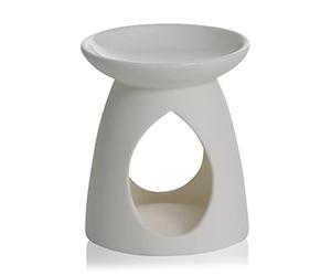 Yankee candle Pastel Hue Melt Warmer, Glass, White