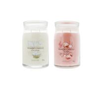 Yankee Candle Spun Sugar Flurries Large Glass Jar 2 Wick Candle 567g