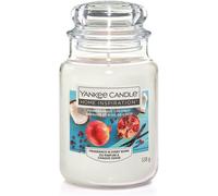 Yankee Candle, Pomegranade Coconut Large Jar Candle - Fresh Tropical Fruity Coco