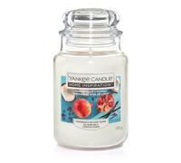 Yankee Candle, Pomegranade Coconut Large Jar Candle - Fresh Tropical Fruity Coconut & Pomegranate Scent - Take to distant beaches with fresh fruit cocktails