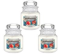 Yankee Candle Pomegranate Coconut Scented Smooth & Inviting 104g (Set Of 3)