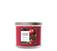 Yankee Candle Red Apple Wreath Scented Candle 14.5oz 3-Wick Candle Jar with up to 40 Hours Burn Time Giftable Holidays