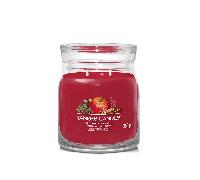 Yankee Candle Signature Medium Jar Red Apple Wreath Scent Christmas Xmas Festive