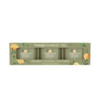 Yankee Candle Sage & Citrus 3 Filled Votive Candle Gift Set