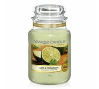 Yankee Candle Scented American Home Large Glass Jar Lime and Coriander Gift 623g