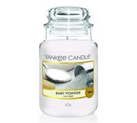Yankee Candle Scented Candle | Baby Powder Large Jar | Long Burning
