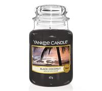 Yankee Candle Scented Candle | Black Coconut Large Jar | Long Burning Candles: up to 150 Hours | Perfect Gifts for Women