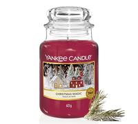 Yankee Candle Scented Candle | Christmas Magic Large Jar Candle | Long Burning |